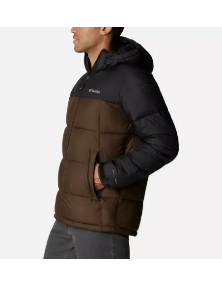 Kurtka Męska Ocieplana Puchowa Columbia Pike Lake Izolacja Zimowa Suwak XXL