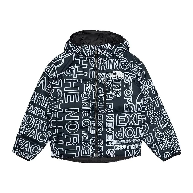 Kurtka Dziecięca Puchowa The North Face NF0A82DA Chłopięca Dwustronna r. M