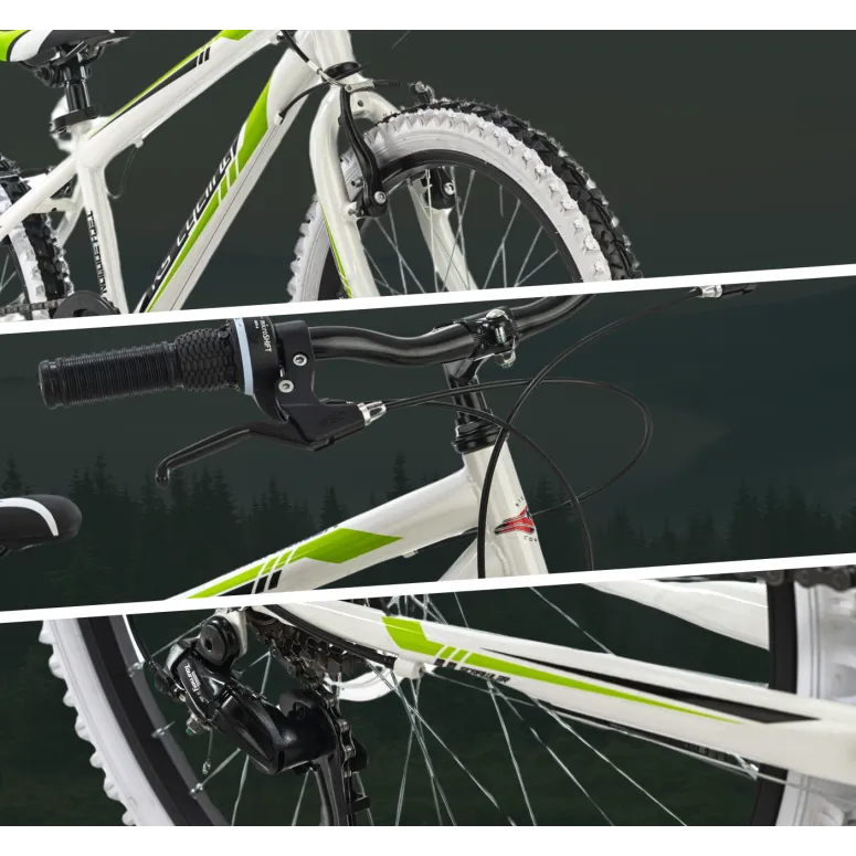 Rower Górski Dziecięcy 20 MTB Dzwonek Stopka Góral Chłopięcy Dziewczęcy