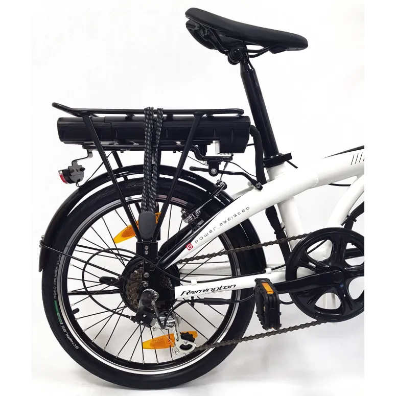 Elektryczny Rower Składany 20 Miejski Damski Męski Wspomaganie Składak 250W