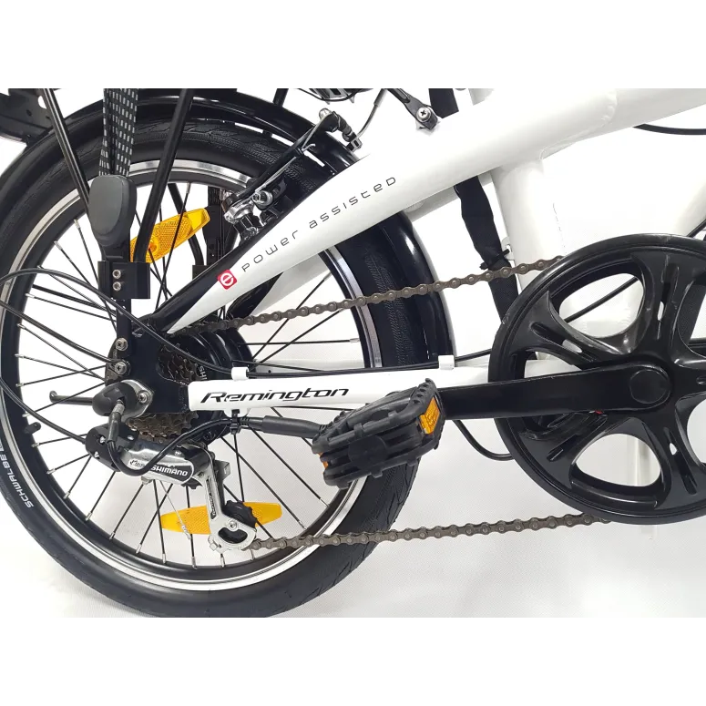 Elektryczny Rower Składany 20 Miejski Damski Męski Wspomaganie Składak 250W