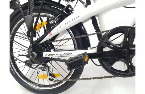 Elektryczny Rower Składany 20 Miejski Damski Męski Wspomaganie Składak 250W