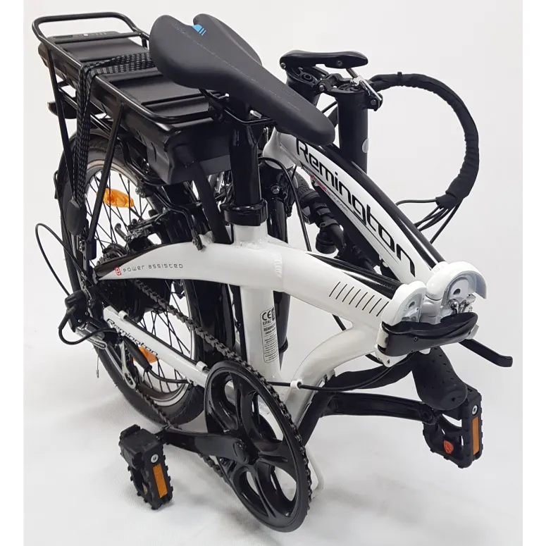 Elektryczny Rower Składany 20 Miejski Damski Męski Wspomaganie Składak 250W