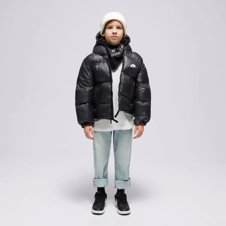 Kurtka Dziecięca Chłopięca Zimowa NIKE K NSW TF RPL HGH Wodoodporna 137/147