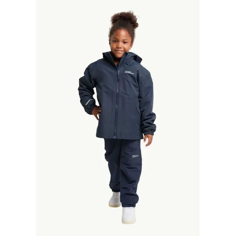 Dziewczęca Kurtka Zimowa Jack Wolfskin Iceland 3in1 Jacket r. S 140