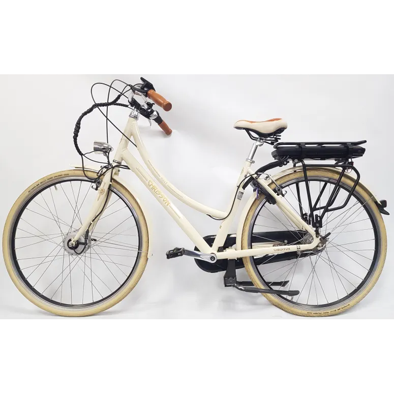 Elektryczny Rower Miejski 28 Damski ALU Nexus 7 Torpedo Bagaż Oświetlenie