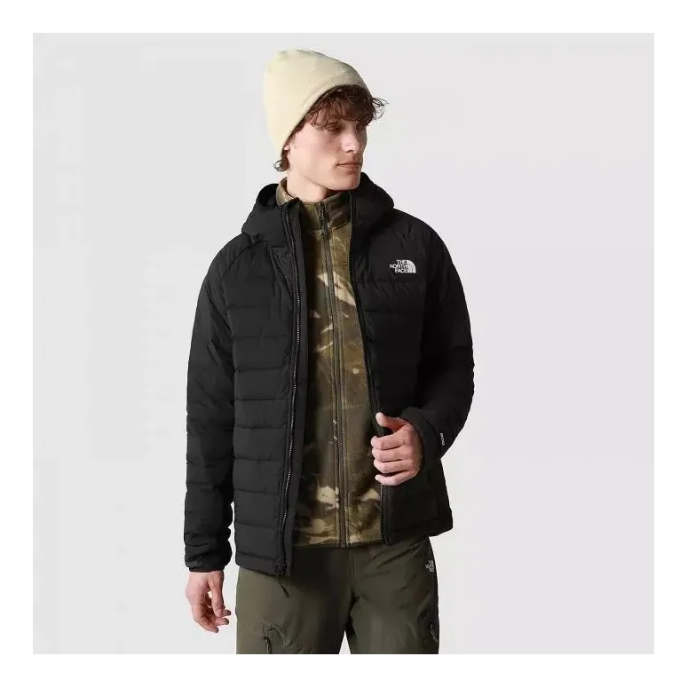 Męska Kurtka Puchowa The North Face Belleview Stretch Down Kaptur XL