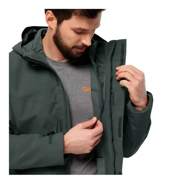 Kurtka Męska Jack Wolfskin Altenberg 3IN1 JKT Sportowa Trekkingowa L