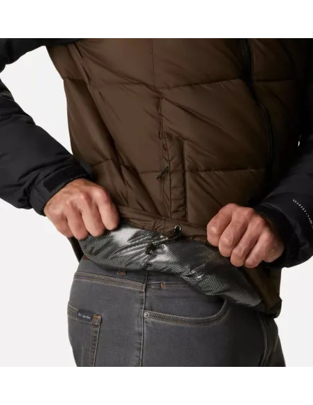 Kurtka Męska Ocieplana Puchowa Columbia Pike Lake Izolacja Zimowa Suwak L