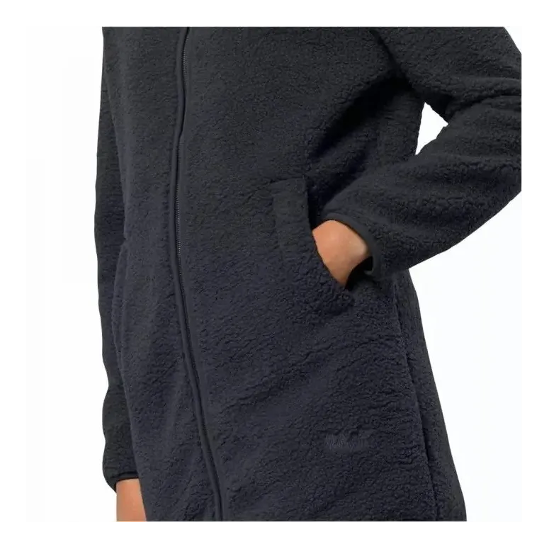 Polar Damski Jack Wolfskin High Cloud Płaszcz Polarowy XXL