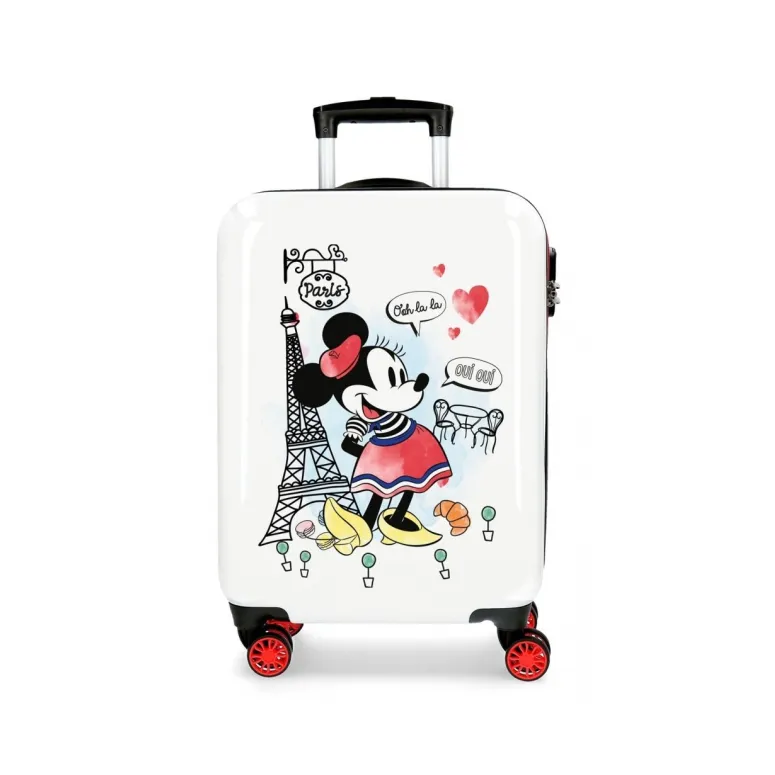 Dziecięca Walika Podróżna Joummabags Minnie Around The World Paris ABS 34L