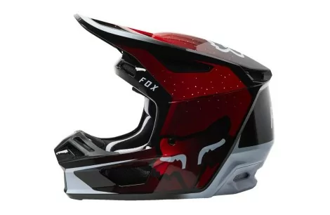 Kask Motocyklowy Fluorescencyjny Fox V2 Vizen ECE MotoCross MVRS Rozmiar S