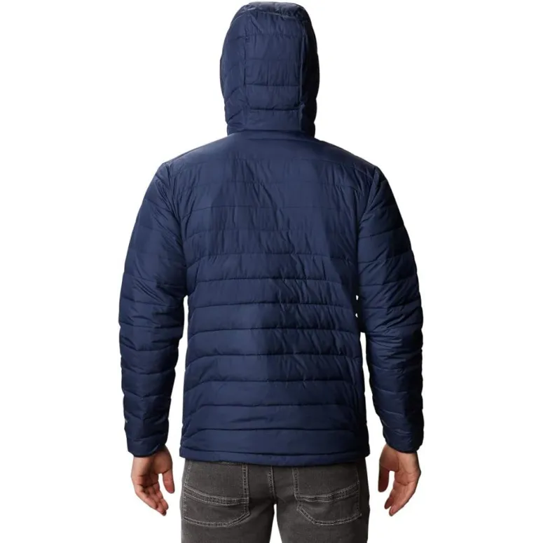 Kurtka Puchowa Męska Columbia Powder Lite Hooded Z Kapturem XL