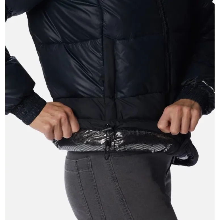 Kurtka Damska Pikowana Columbia Pike Lake II Insulated Hooded Z Kapturem M