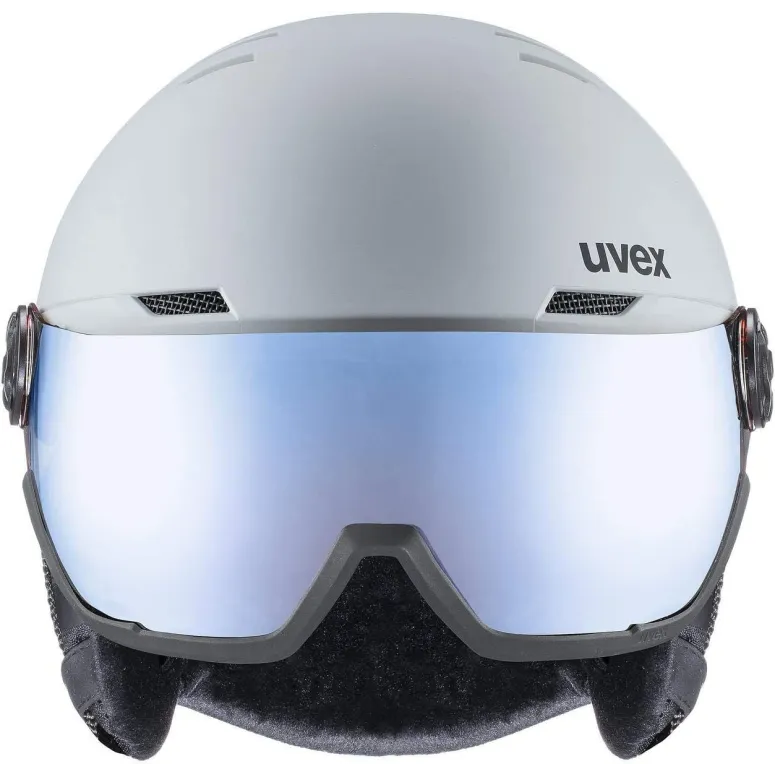 Kask Narciarski Uvex Wanted Visor EPS z Wizjerem System FAS Rozmiar 58-61cm