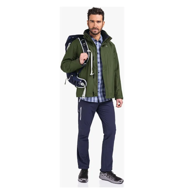 Męska Kurtka Trekkingowa 3w1 Schoffel Partinello Wodoodporna XXL