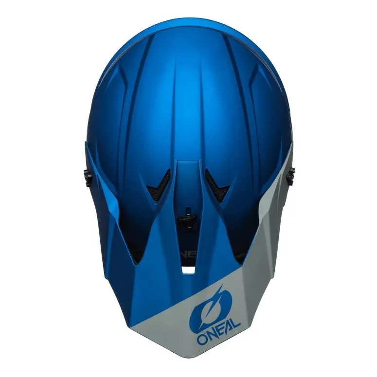 Kask Motocyklowy O’Neal 1 SRS Solid Niebieski Cross ABS Wizjer r L 59-60 cm