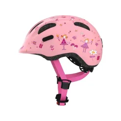 Kask Rowerowy Abus Smiley 2.0 Różowy Dziewczęcy In-Mold EPS r. S 50-55 cm