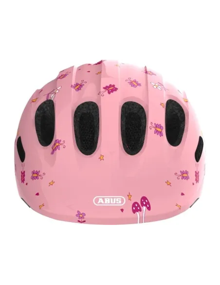 Kask Rowerowy Abus Smiley 2.0 Różowy Dziewczęcy In-Mold EPS r. S 50-55 cm