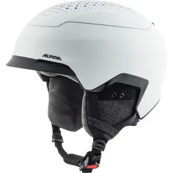 Kask Narciarski Damski Męski Alpina Banff MIPS Biały Matowy Rozmiar 51-55cm