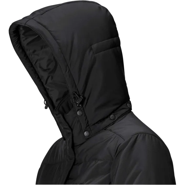 Płaszcz Zimowy Jack Wolfskin Damski Wiatroszczelny Odpinany Kaptur rozm. XS