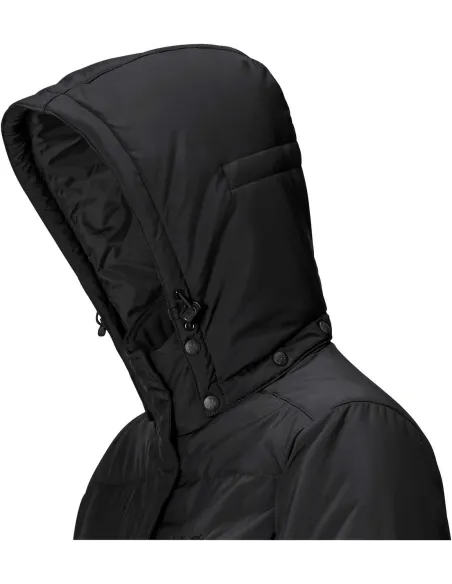 Płaszcz Zimowy Jack Wolfskin Damski Wiatroszczelny Odpinany Kaptur rozm. XS