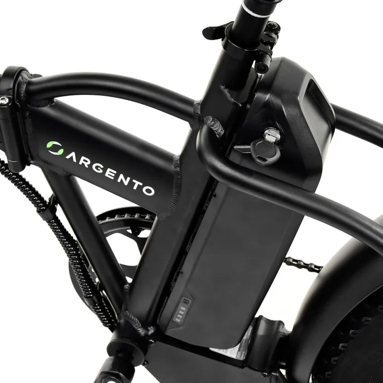 Elektryczny Rower Składany 20 Fatbike ALU Hydraulika Dźwignie Bagaż Dzwonek