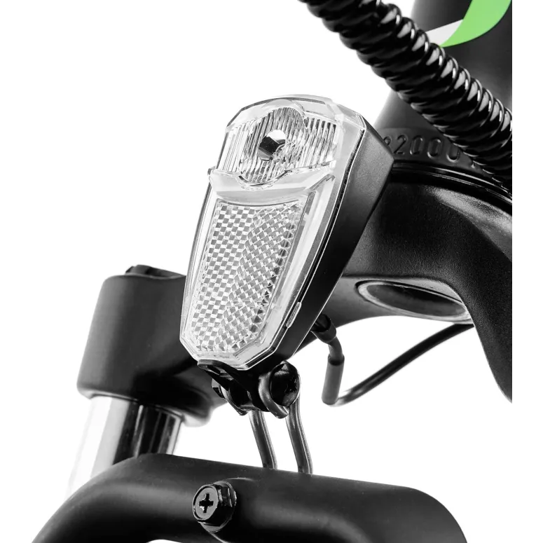 Elektryczny Rower Składany 20 Fatbike ALU Hydraulika Dźwignie Bagaż Dzwonek