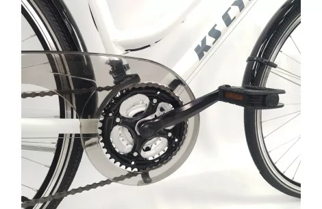 Rower Trekkingowy Damski 28 Aluminiowy Turystyczny Błotniki Bagaż Światła