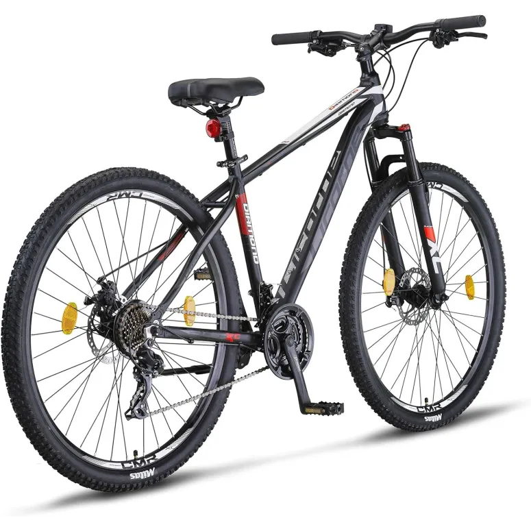 Rower Górski Męski Damski 29 MTB ALU Tarcze Cyngle Hardtail Stopka Dzwonek