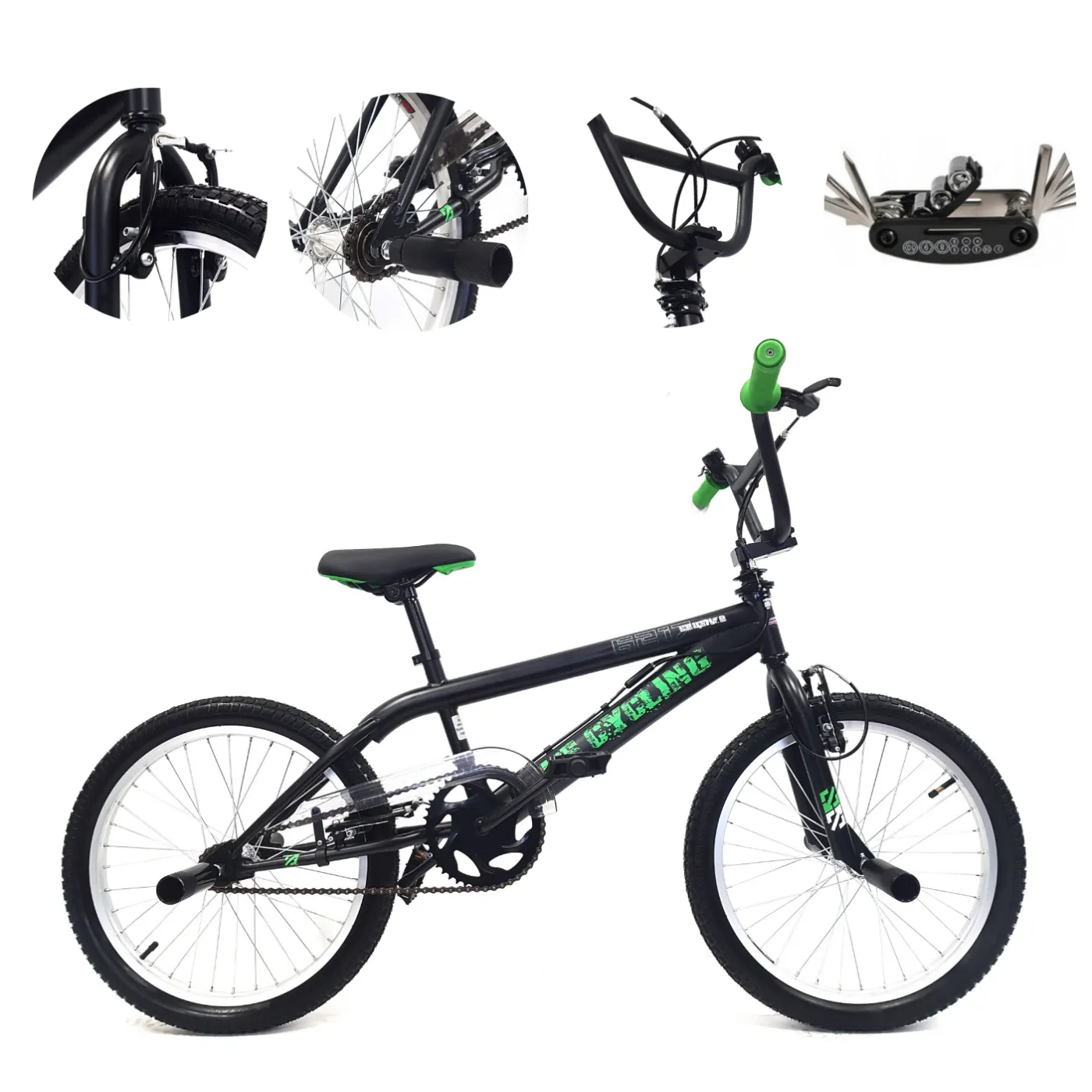 Rower BMX 20 Młodzieżowy Pegi Wyczynowy Kierownica Obrotowa 360 Freestyle