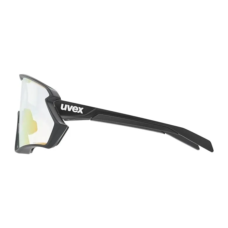 Okulary Rowerowe UVEX Sportstyle 231 2.0 V Black Mat Litemirror Red Sport