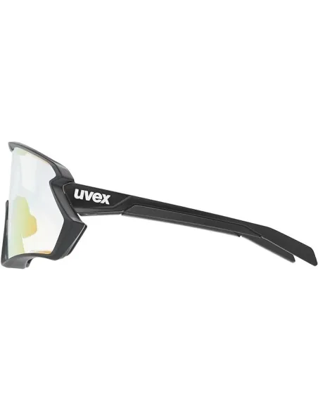 Okulary Rowerowe UVEX Sportstyle 231 2.0 V Black Mat Litemirror Red Sport