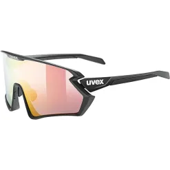 Okulary Rowerowe UVEX Sportstyle 231 2.0 V Black Mat Litemirror Red Sport