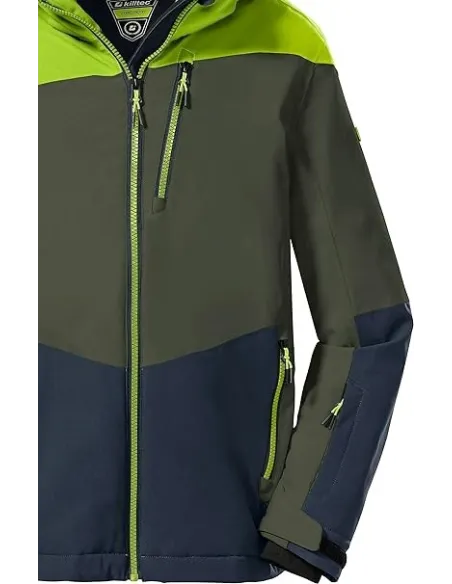 Kurtka Narciarska Killtec Ksw 161 Chłopięca Wodoodporna Z Kapturem r.176 cm