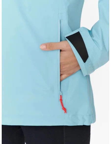 Kurtka Damska Przejściowa Salewa Puez Aqua 3 Przeciwdeszczowa Niebieska XXL