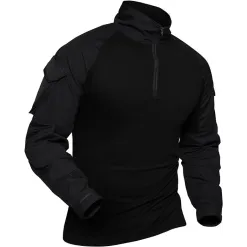 Bluza Taktyczna XKTTAC G3 Outdoorowa Wojskowa Combat ASG Czarna Sportowa L