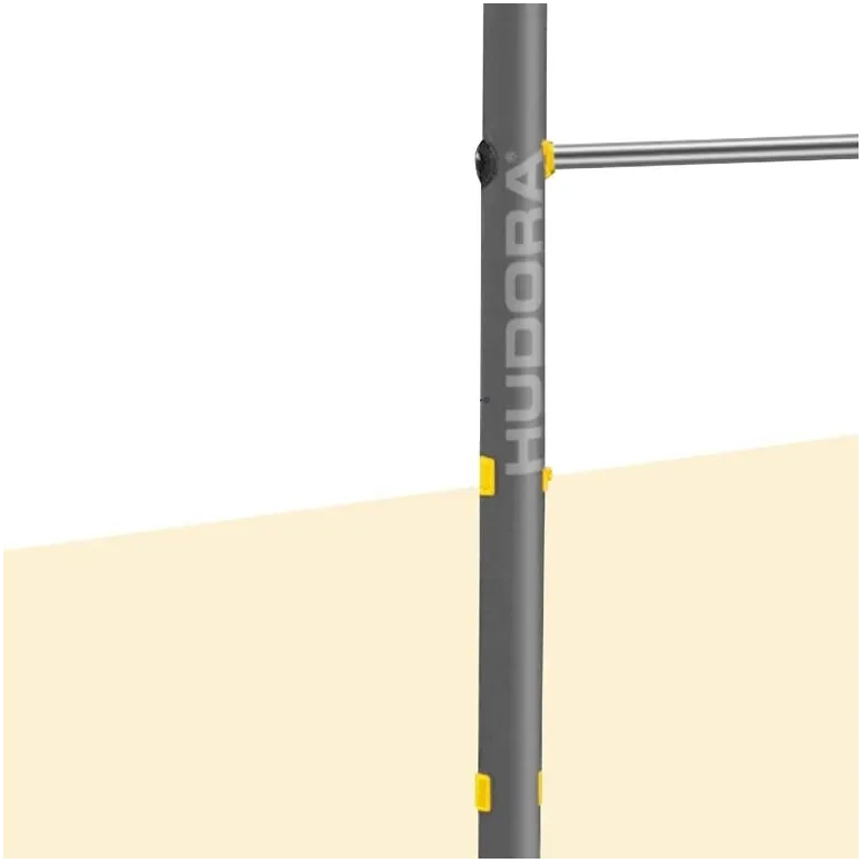 Drążek Gimnastyczny Podwójny Ogrodowy Hudora Fabian Kalistenika 100kg