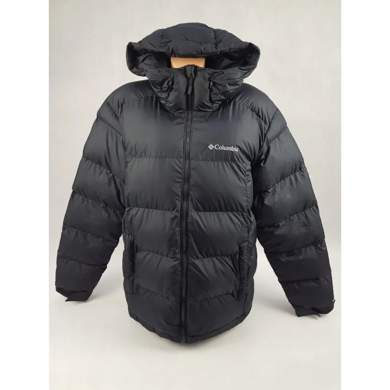 Kurtka Męska Ocieplana Puchowa Columbia Pike Lake Izolacja Zimowa Suwak L