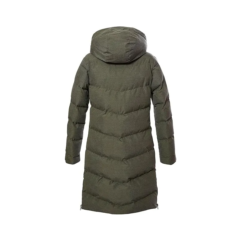 Pikowany Płaszcz Dziewczęcy Killtec Kow 167 Z Kapturem Wodoodporny r. 164cm