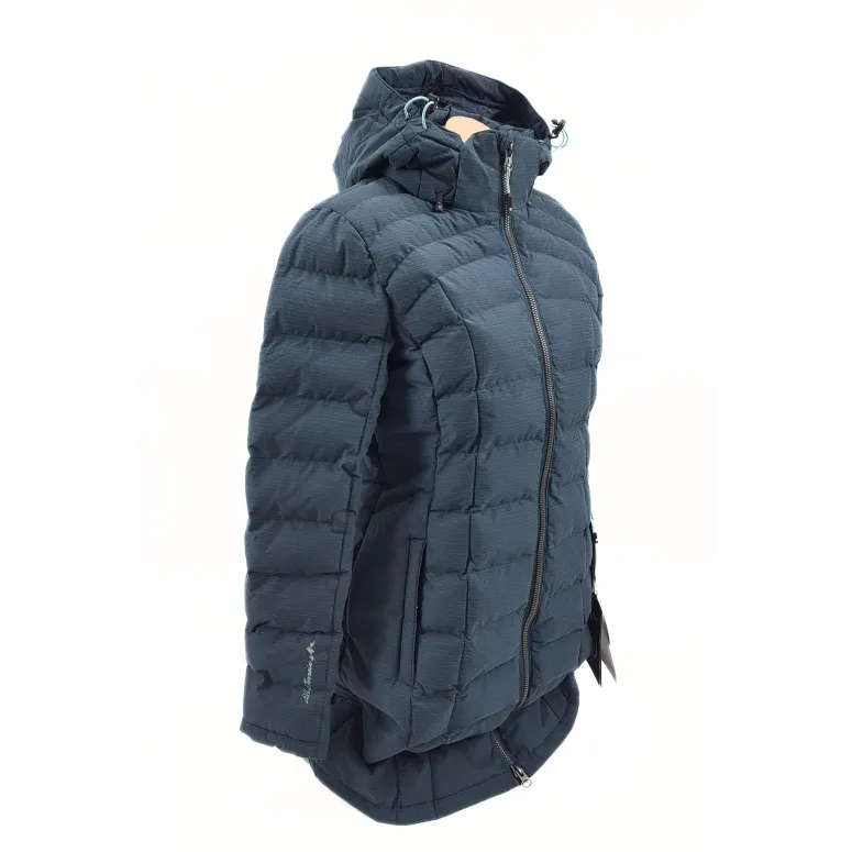 Damska Parka Zimowa Killtec Skane Wmn Prk Puchowa z Kapturem Niebieska 40 L