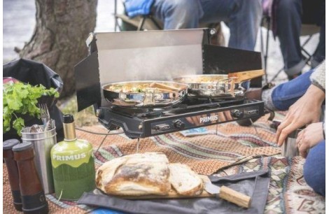 Kuchenka Gazowa Turystyczna Składana Primus Tupike Stove 2 x 2000 W Lekka