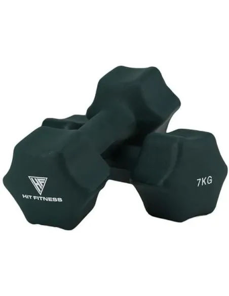 Hantle Neoprenowe Komplet Hit Fitness Forma Nieregulowane Przenośne 7 Kg