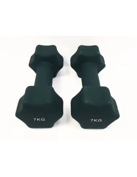 Hantle Neoprenowe Komplet Hit Fitness Forma Nieregulowane Przenośne 7 Kg