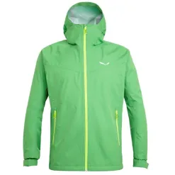 Kurtka Męska Salewa Puez Aqua 3 PTX Z Membraną Hardshell Zielona r. 4XL 58