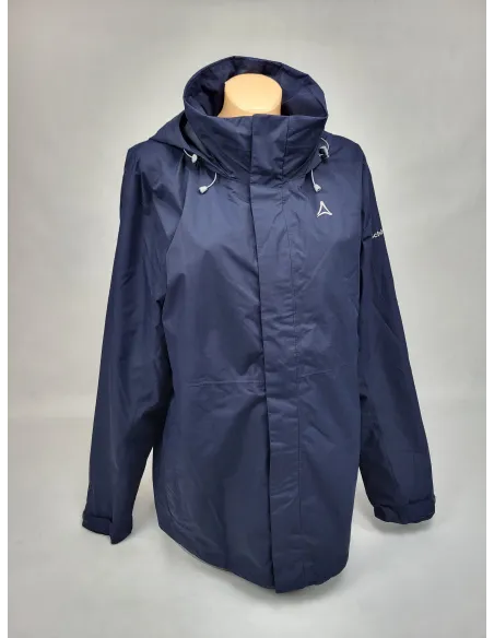 Kurtka Męska Przeciwdeszczowa Schöffel Gmund M Granatowa Z Kapturem r. 52