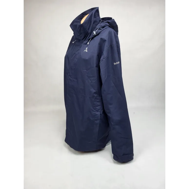 Kurtka Męska Przeciwdeszczowa Schöffel Gmund M Granatowa Z Kapturem r. 52