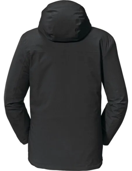 Kurtka Męska Zimowa Schöffel Bastianisee M z Kapturem Czarna Ciepła r. 54