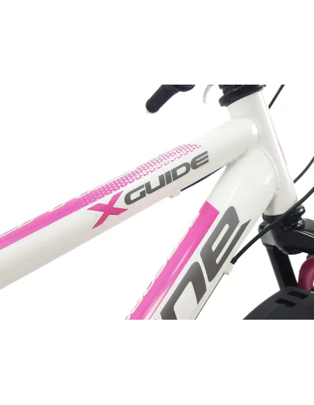 Rower Górski Damski Młodzieżowy 26 MTB Amortyzacja Sakwa Światła Dzwonek