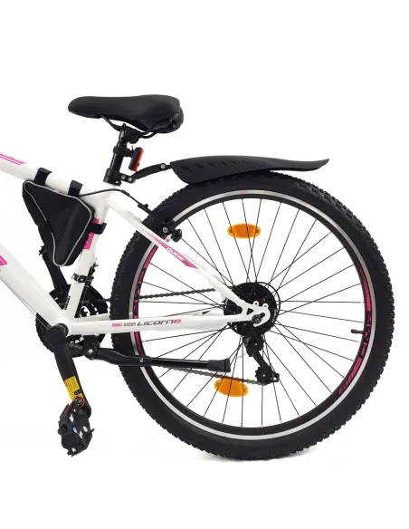 Rower Górski Damski Młodzieżowy 26 MTB Amortyzacja Sakwa Światła Dzwonek